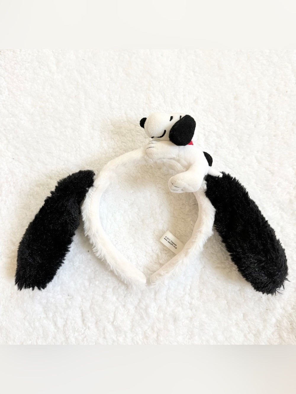 USJ Snoopy Peanuts Ears Headband plush Authentic RARE universal studio Japan
